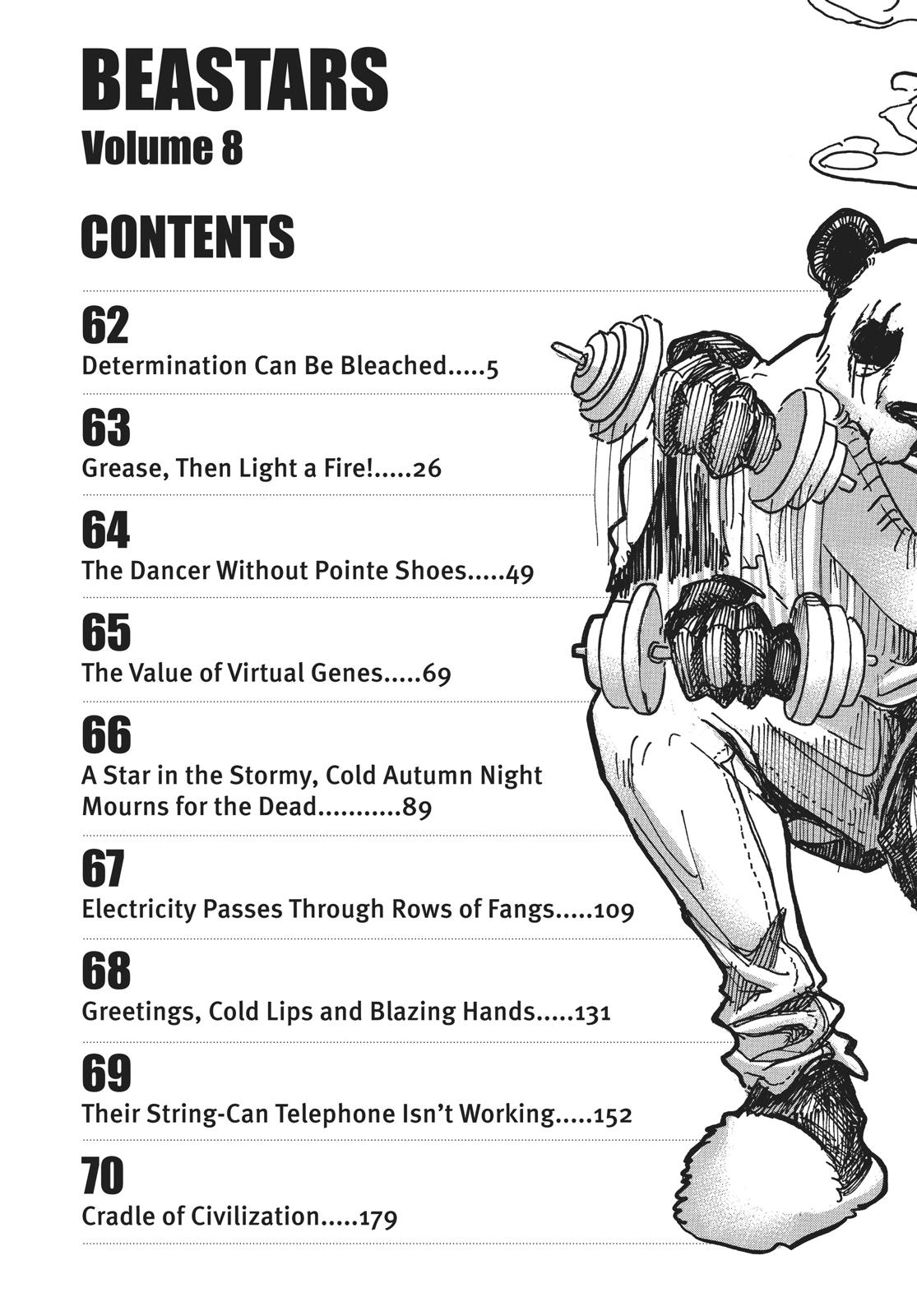 Beastars Manga, Chapter 62 image 004