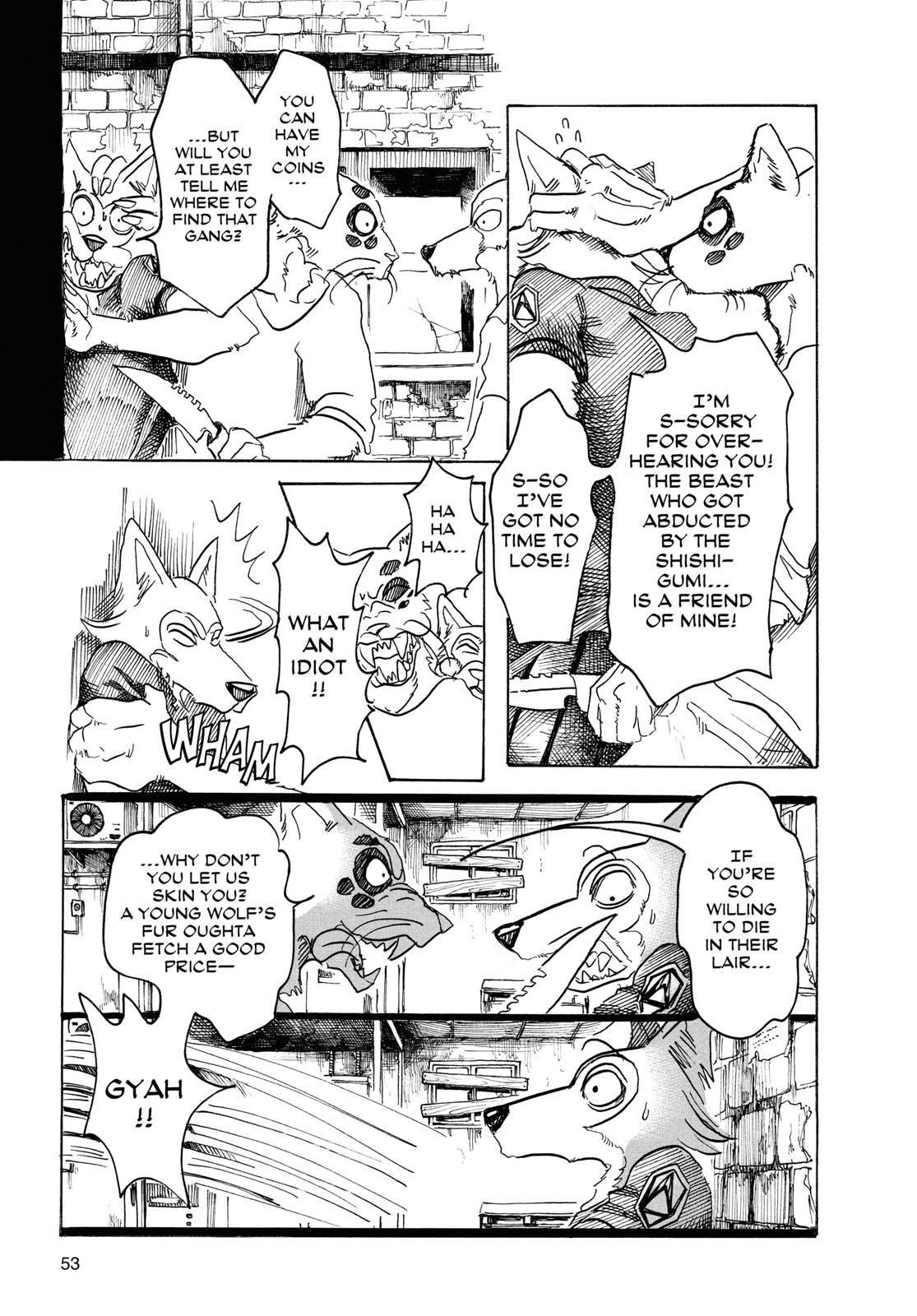 Beastars Manga, Chapter 37 image 009