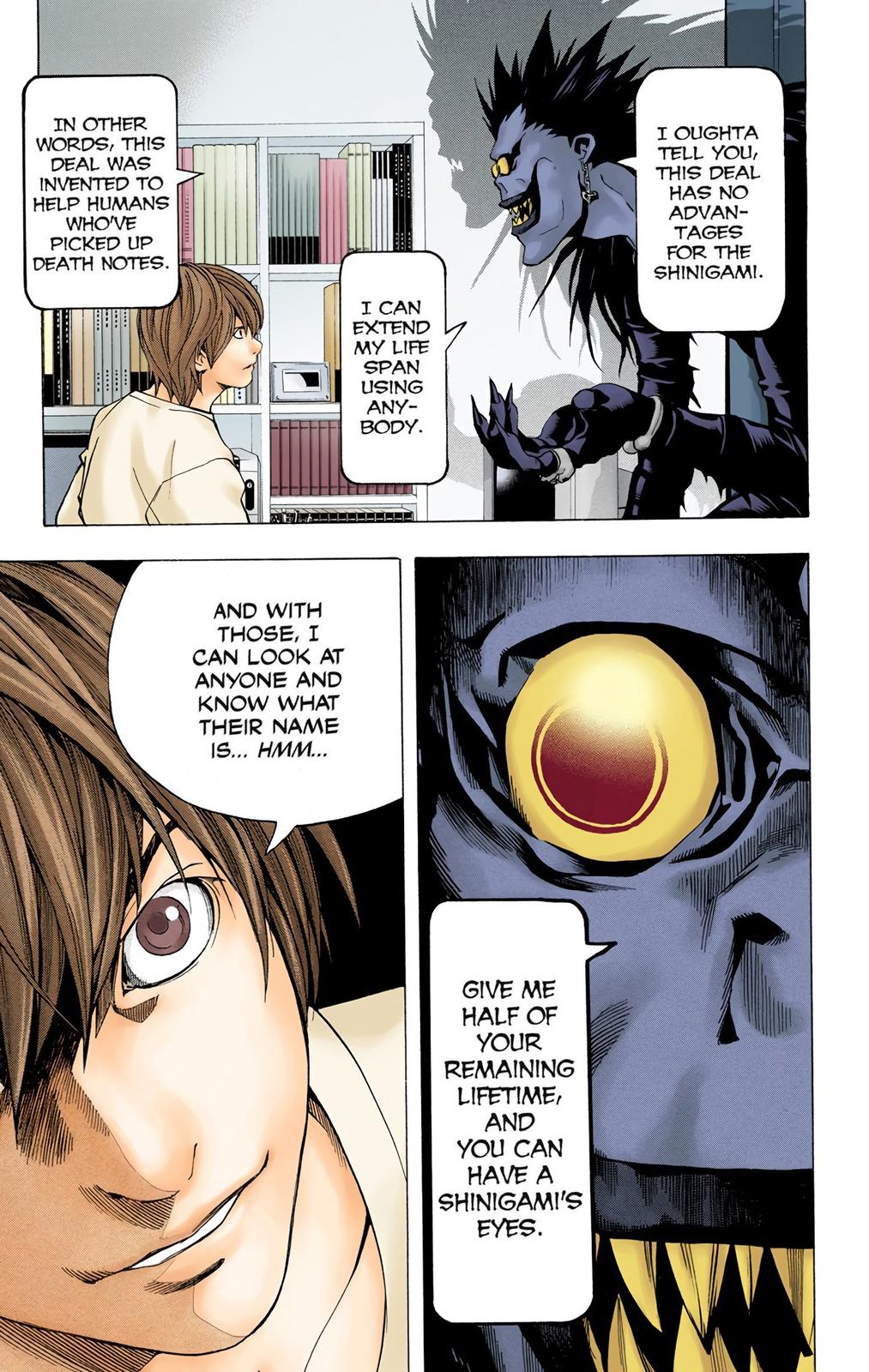  Death Note color,  Chapter 5 image 18