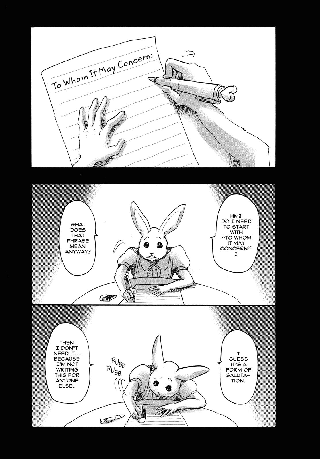 Beastars Manga, Chapter 38 image 002