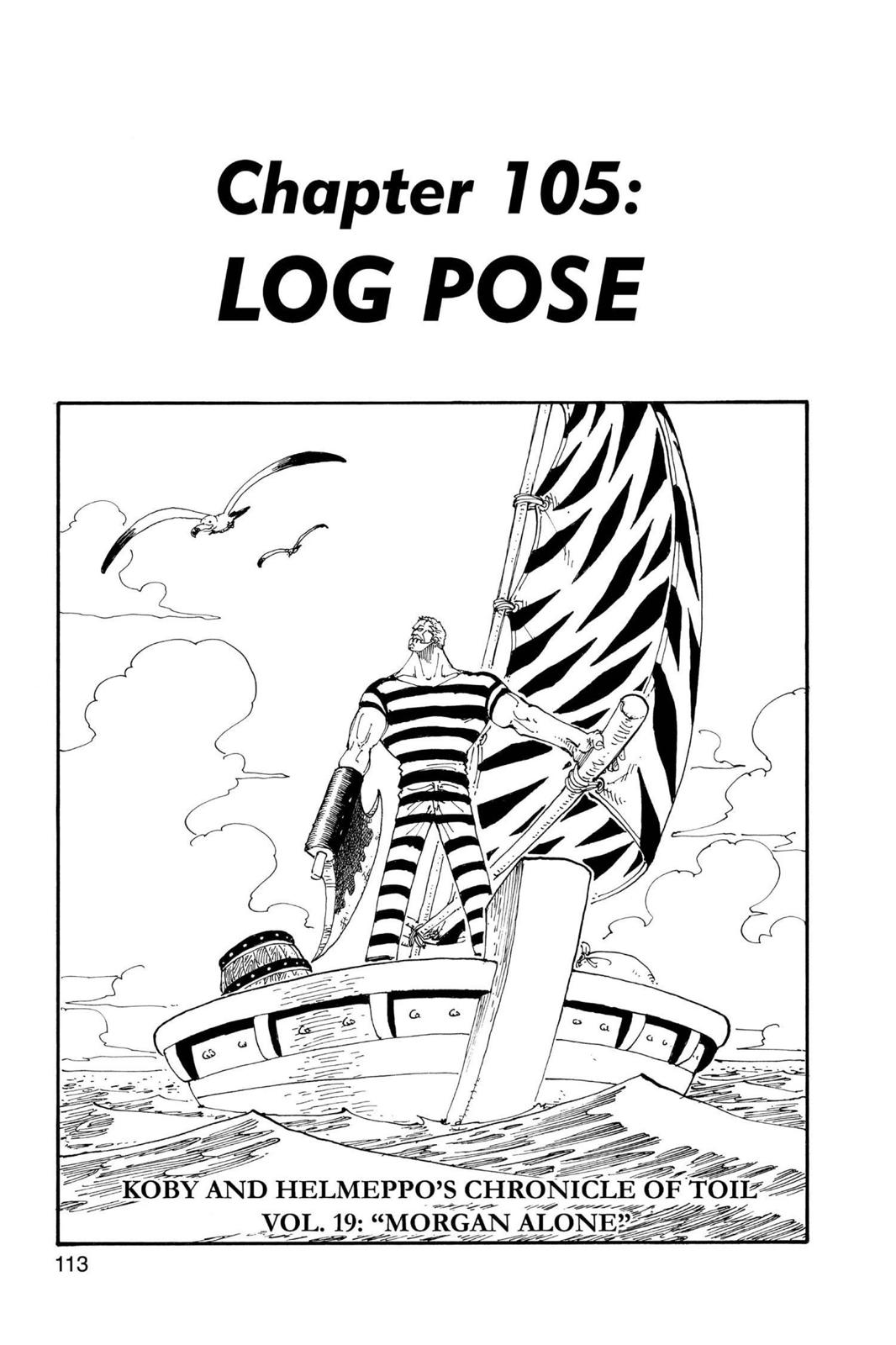  One Piece, Chapter 105 image 01