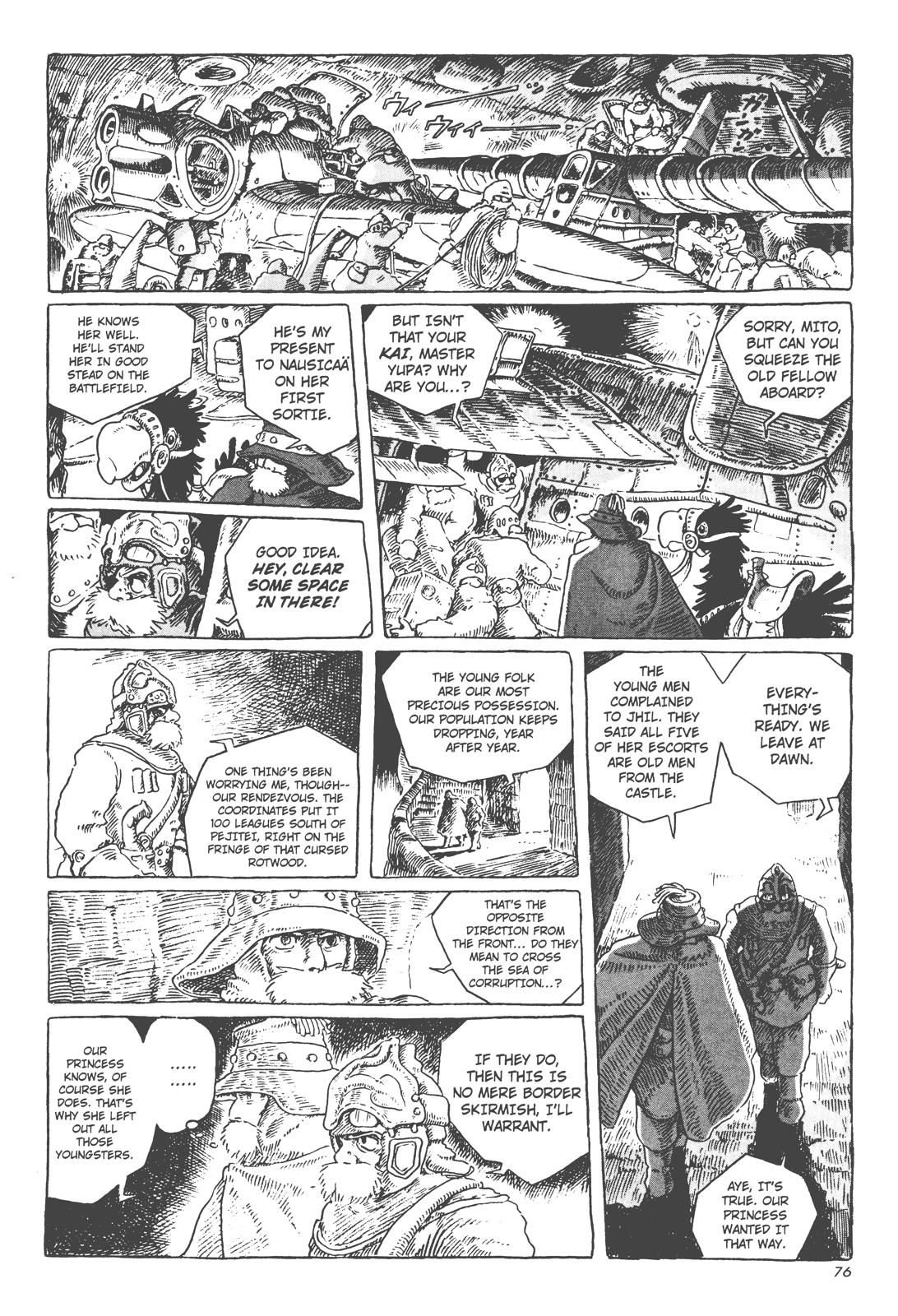 Nausicaä Of The Valley Of The Wind, Chapter 1 image 077