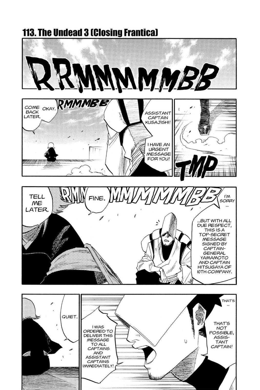 Bleach, Chapter 113 image 001