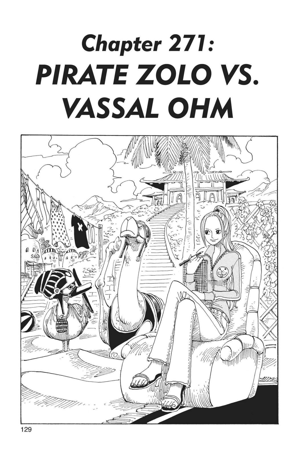  One Piece, Chapter 271 image 01