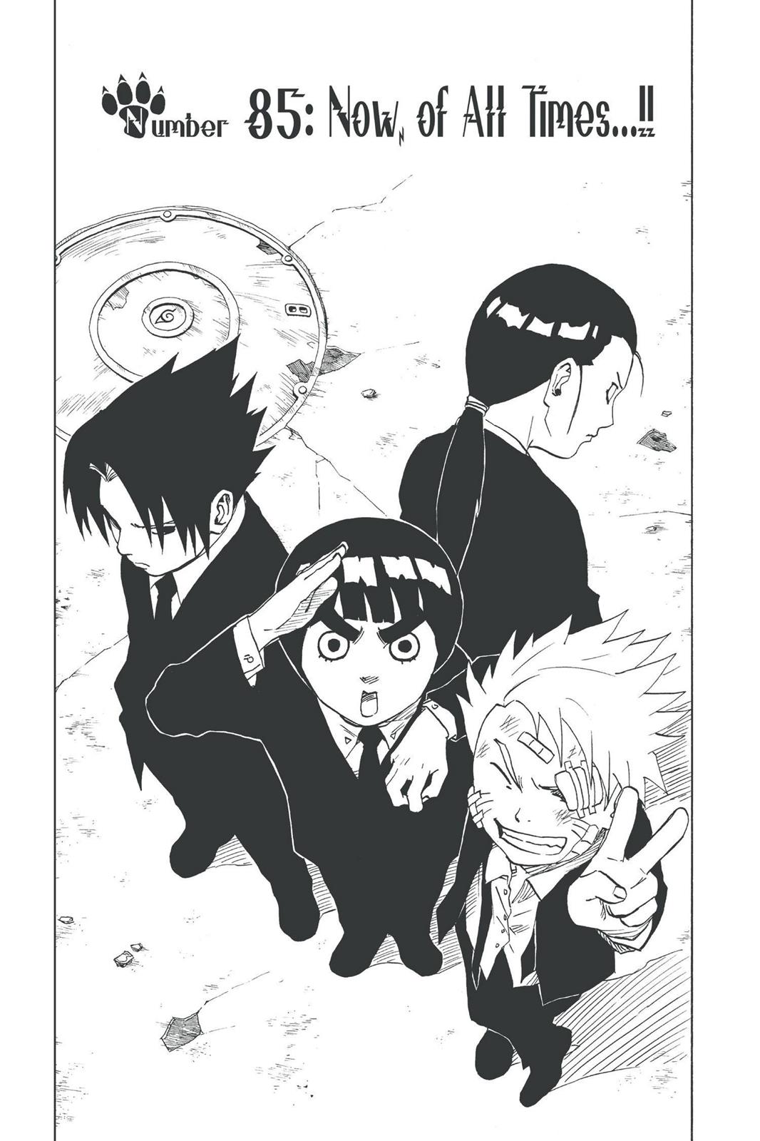 Naruto, Chapter 85 image 001