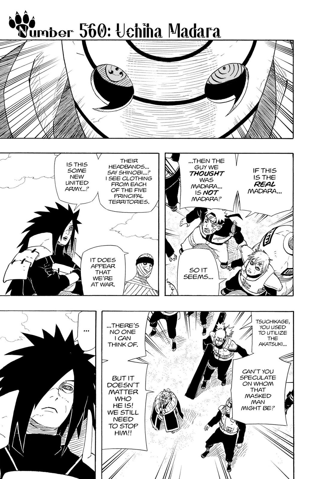 Naruto, Chapter 560 image 001