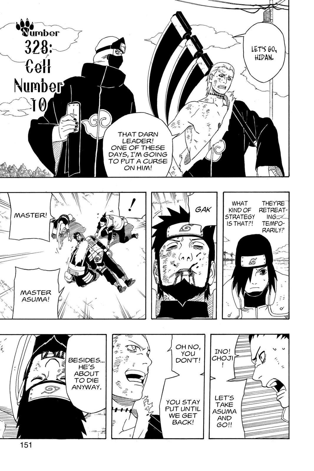 Naruto, Chapter 328 image 001
