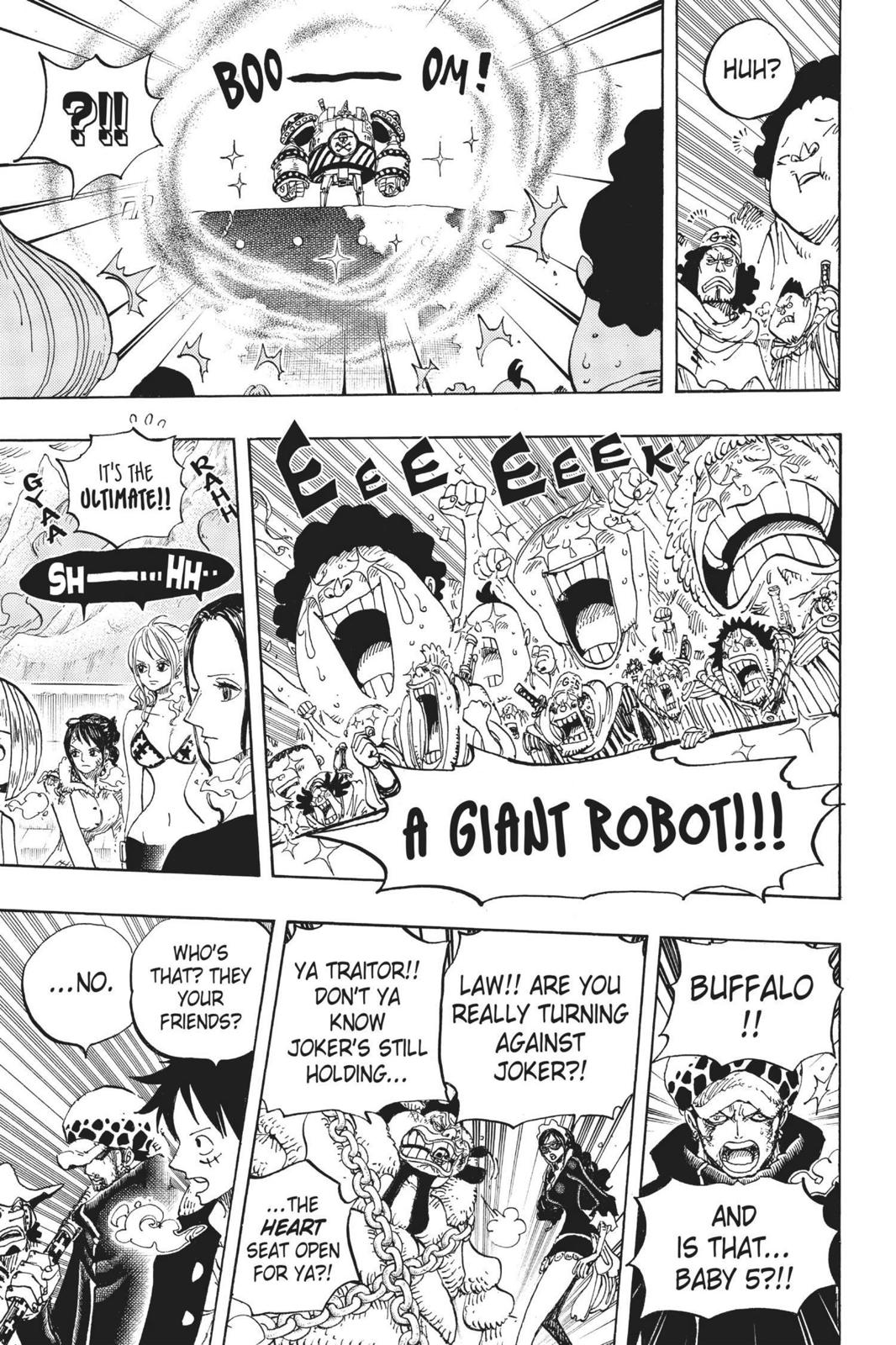  One Piece, Chapter 695 image 08