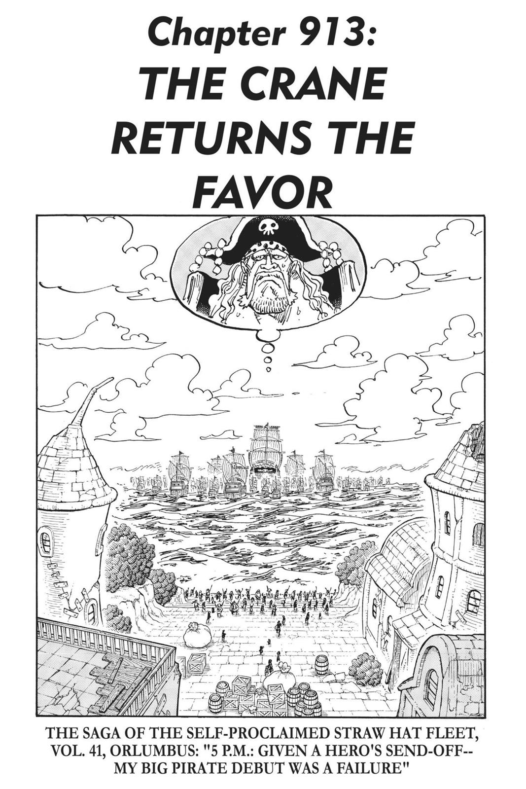  One Piece, Chapter 913 image 01