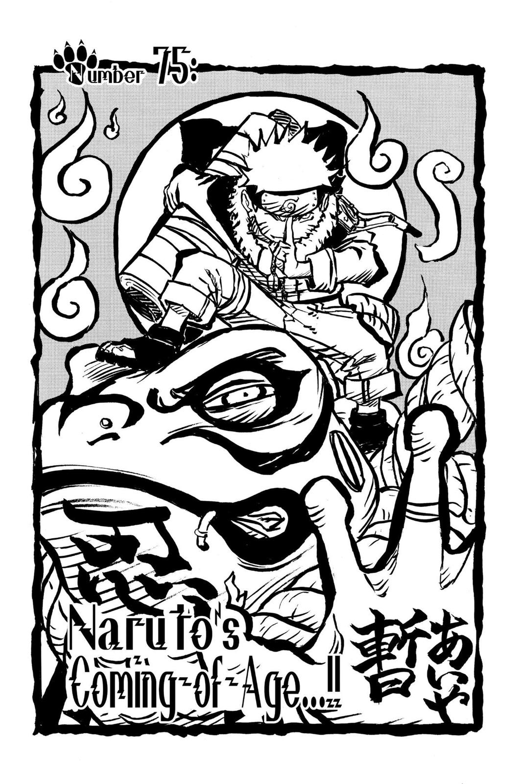Naruto, Chapter 75 image 001