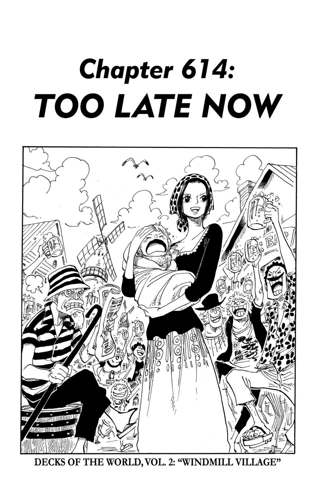  One Piece, Chapter 614 image 01
