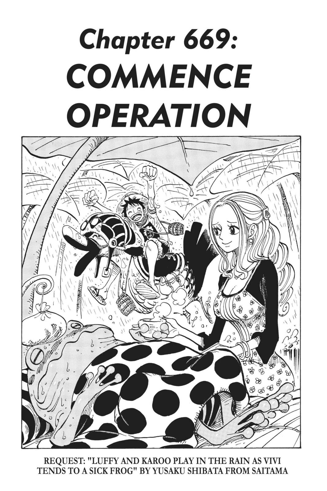  One Piece, Chapter 669 image 01