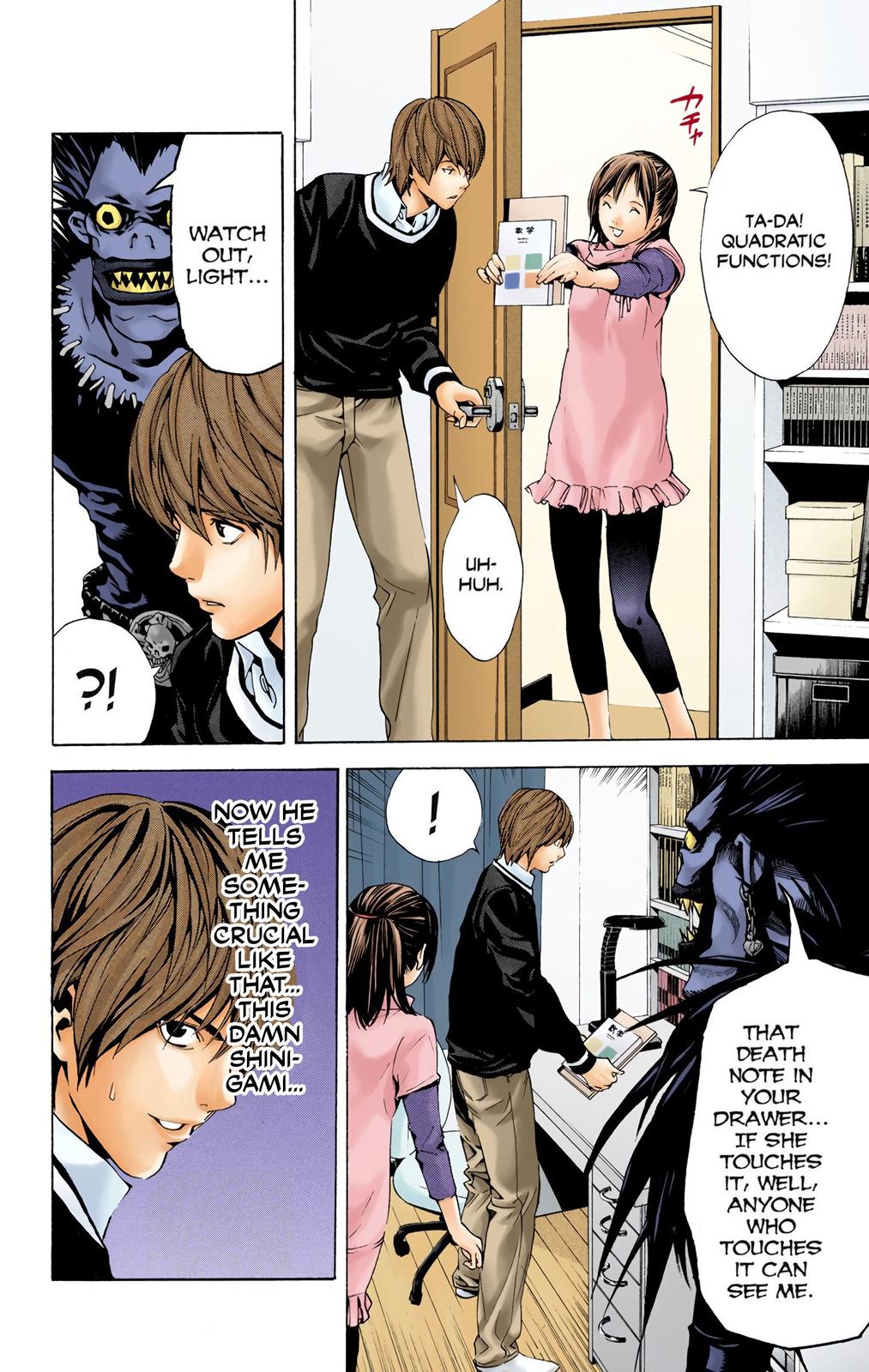  Death Note color,  Chapter 3 image 07