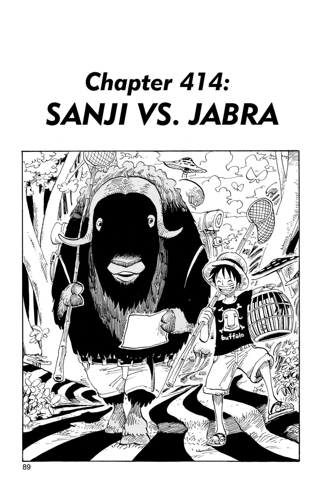  One Piece, Chapter 414 image 01