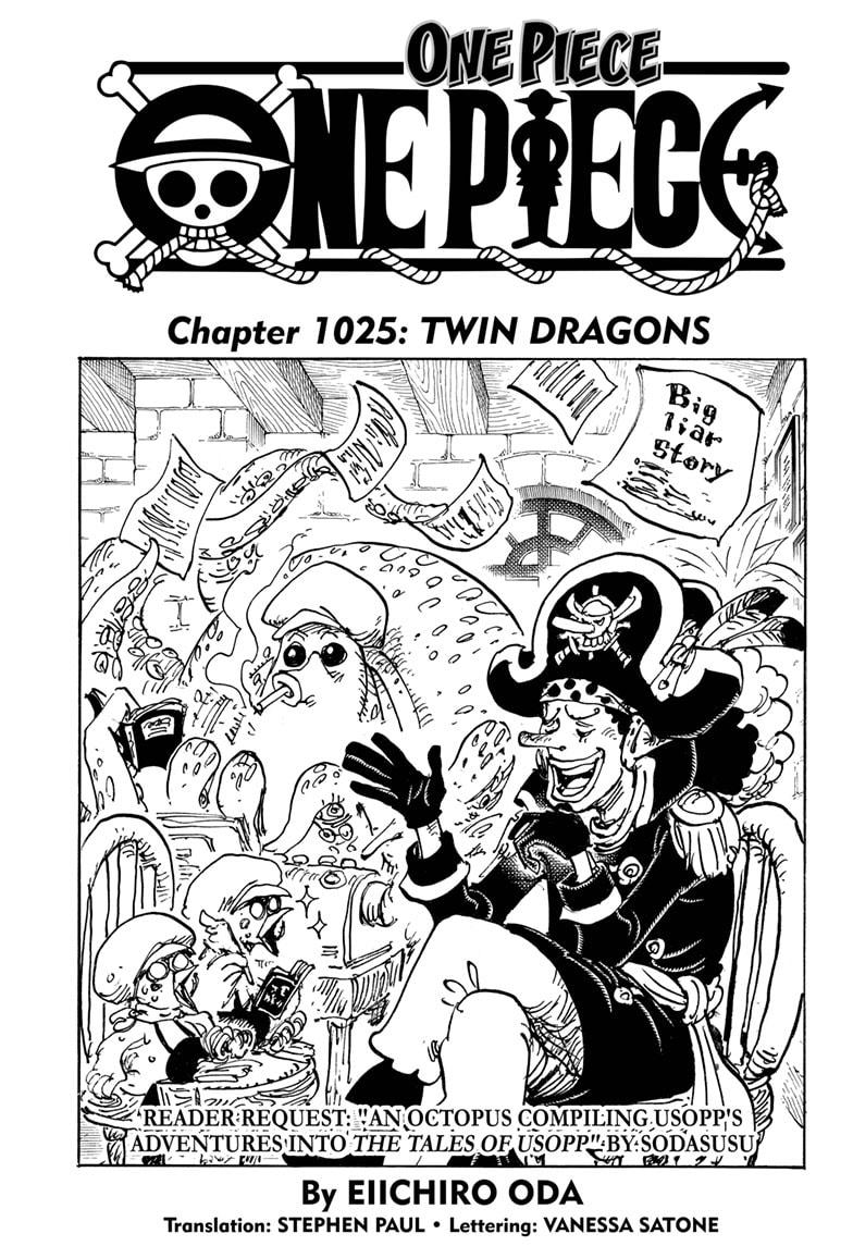  One Piece, Chapter 1025 image 01