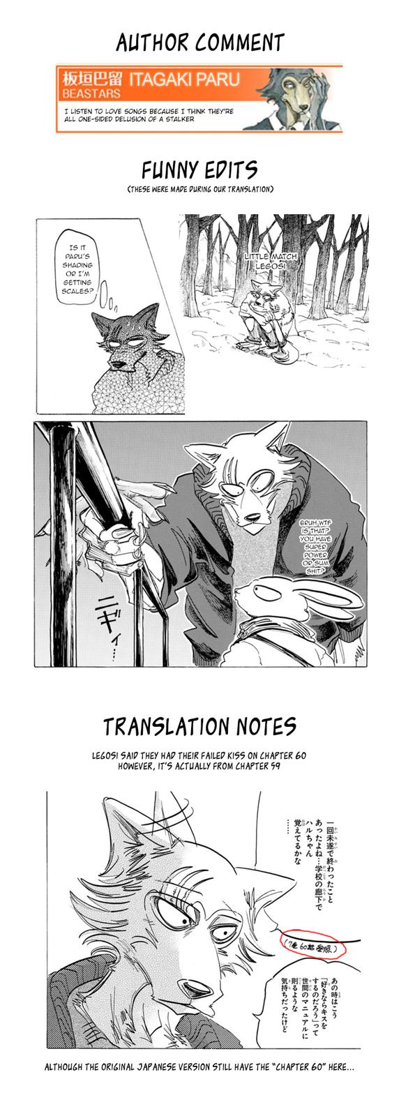Beastars Manga, Chapter 173 image 019