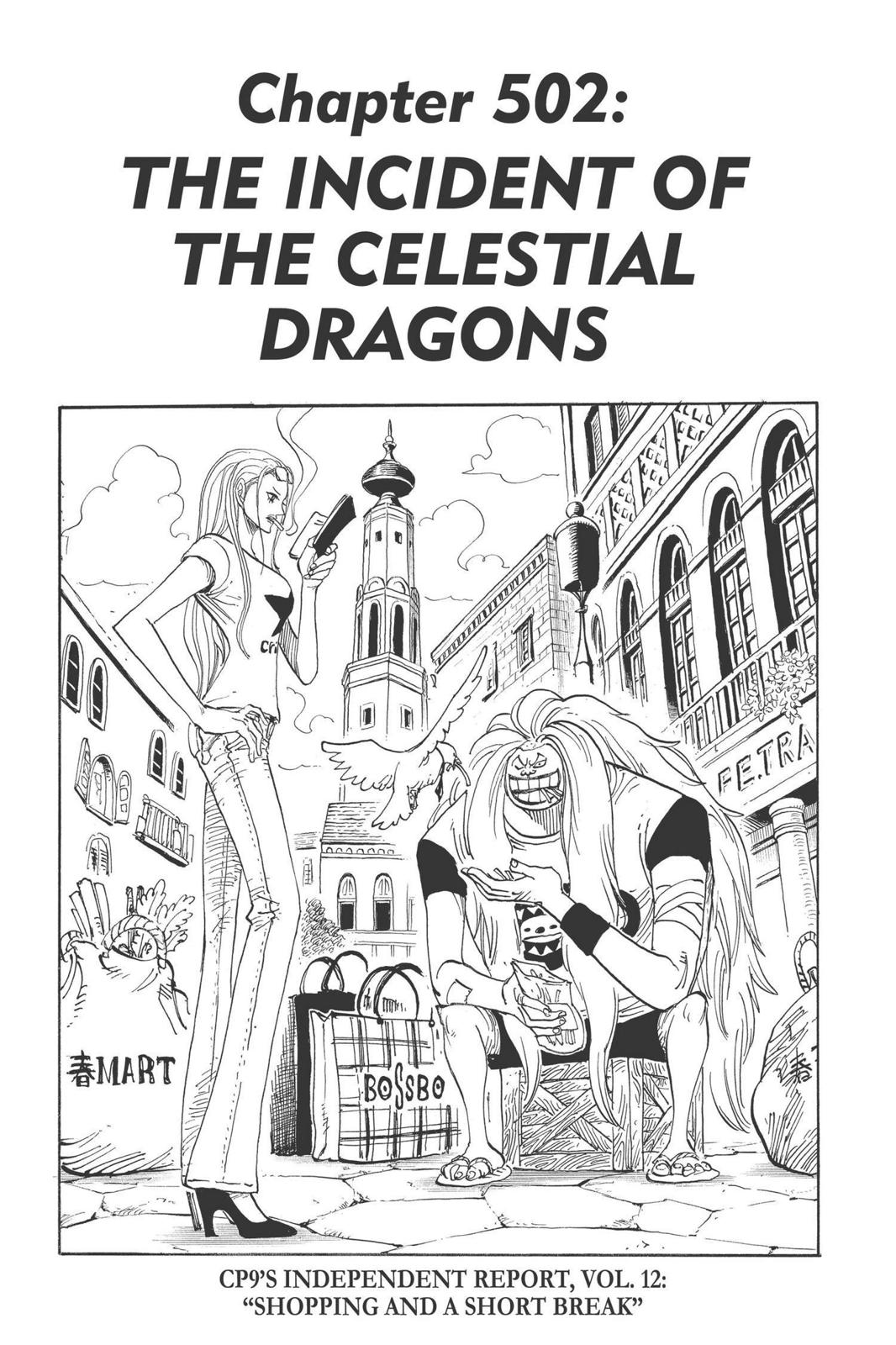  One Piece, Chapter 502 image 01