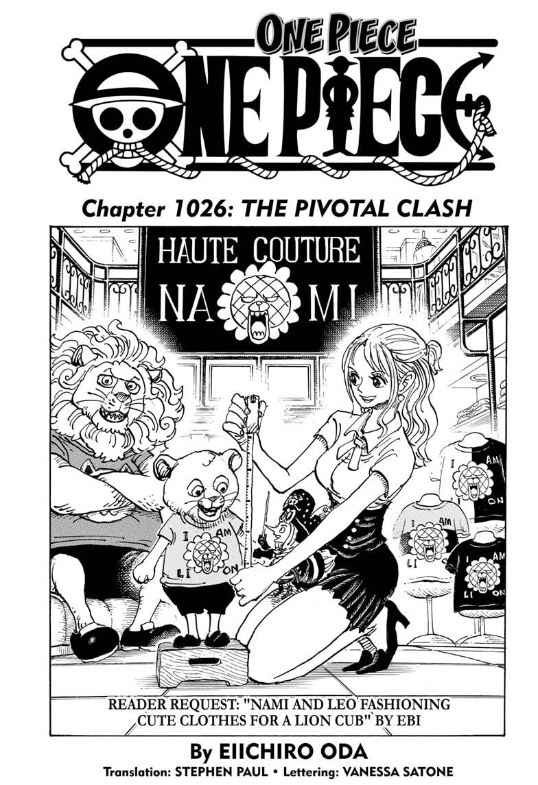  One Piece, Chapter 1026 image 01