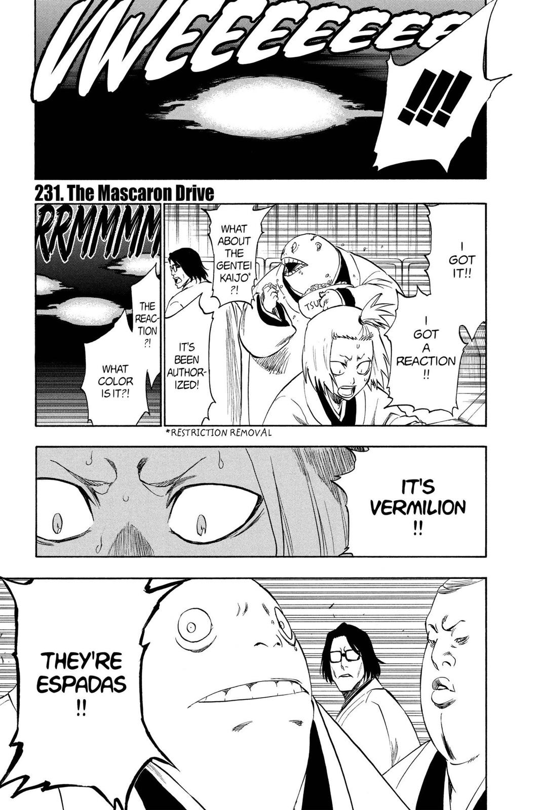 Bleach, Chapter 231 image 001