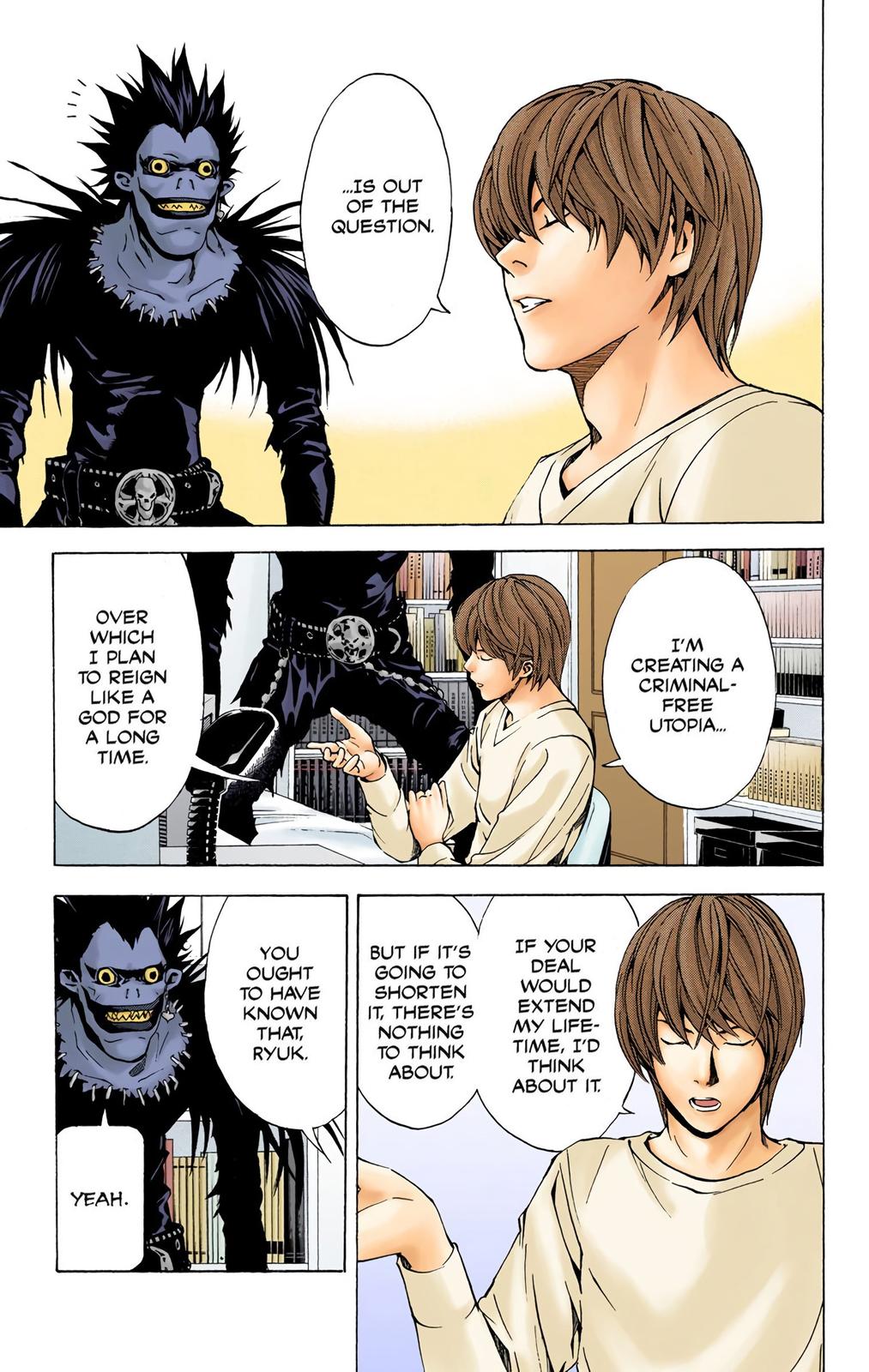  Death Note color,  Chapter 6 image 03
