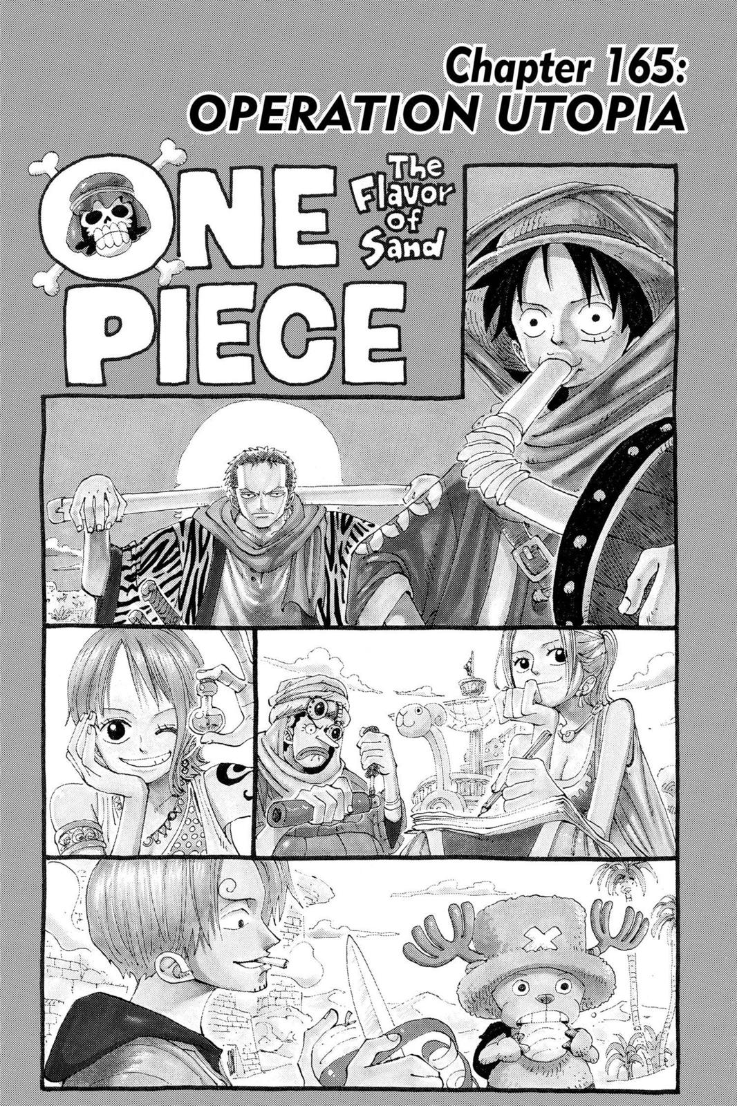  One Piece, Chapter 165 image 01