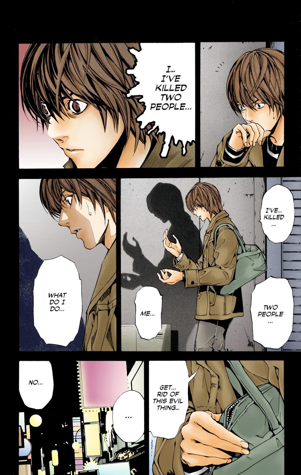  Death Note color,  Chapter 1 image 42