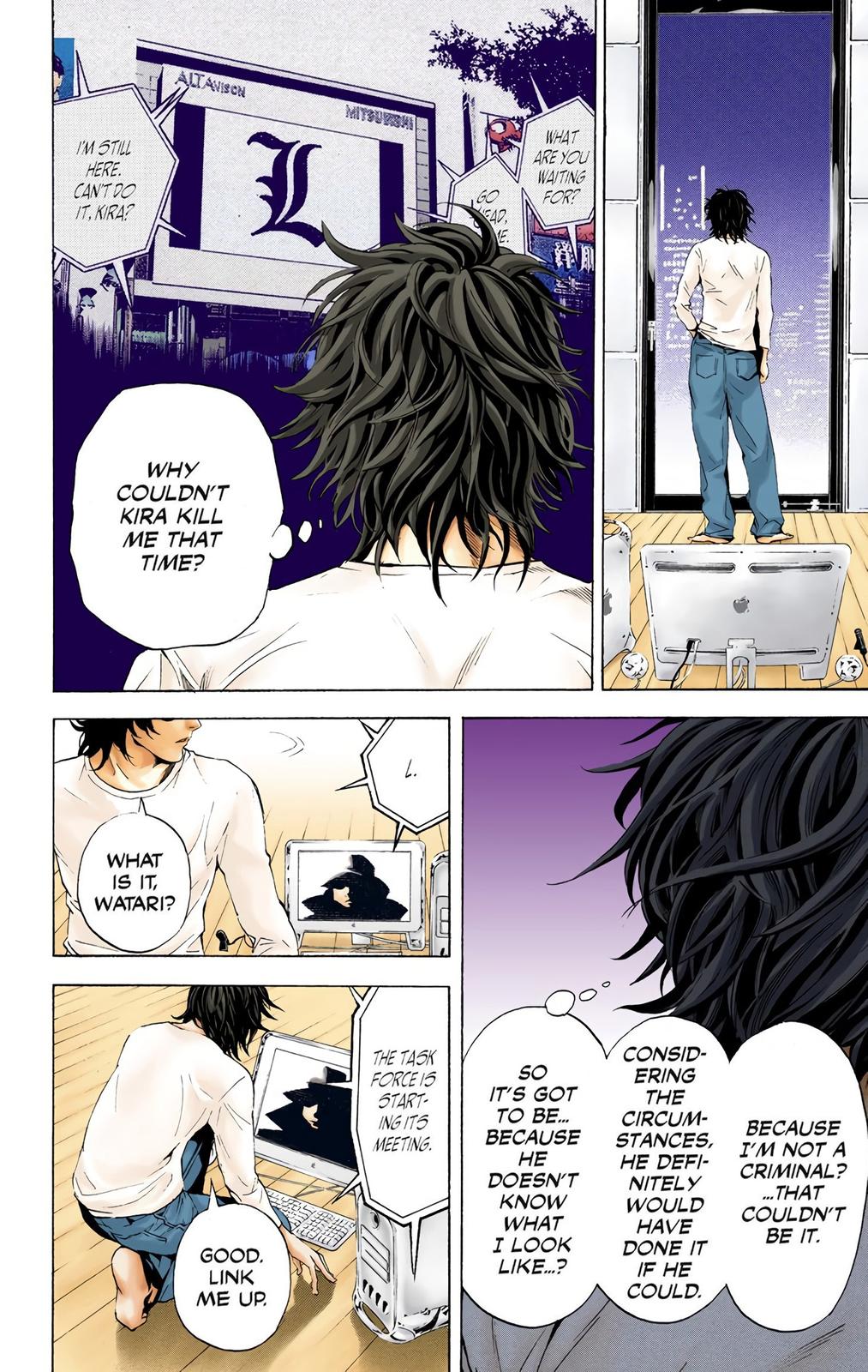  Death Note color,  Chapter 3 image 09