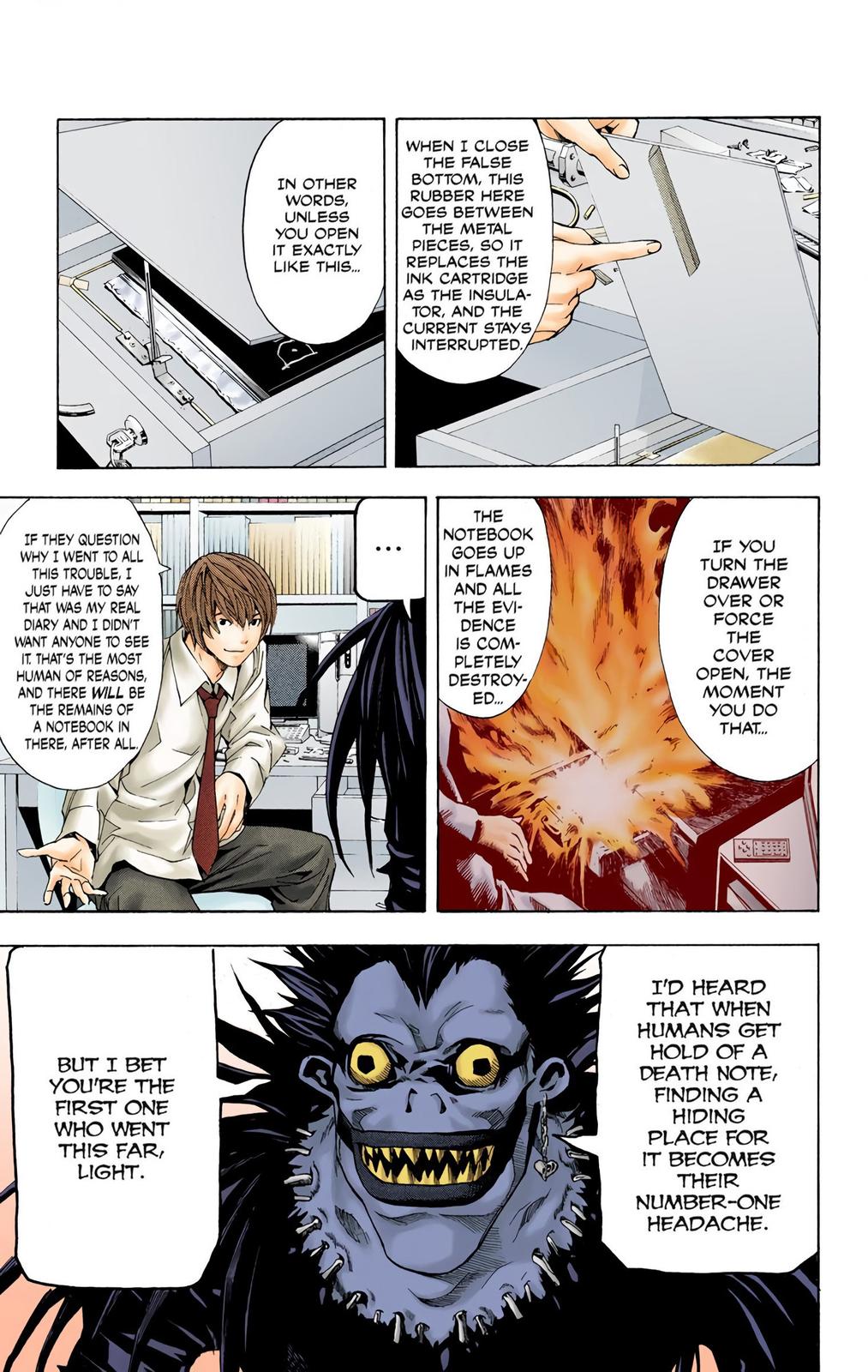  Death Note color,  Chapter 4 image 17