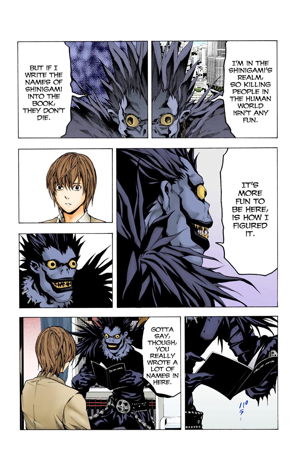  Death Note color,  Chapter 1 image 28