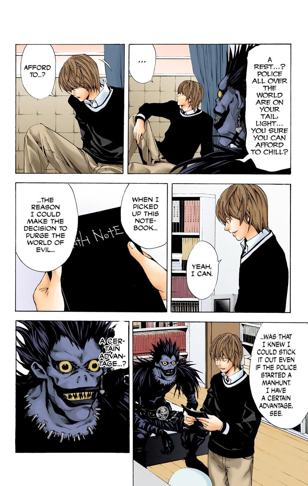  Death Note color,  Chapter 3 image 05