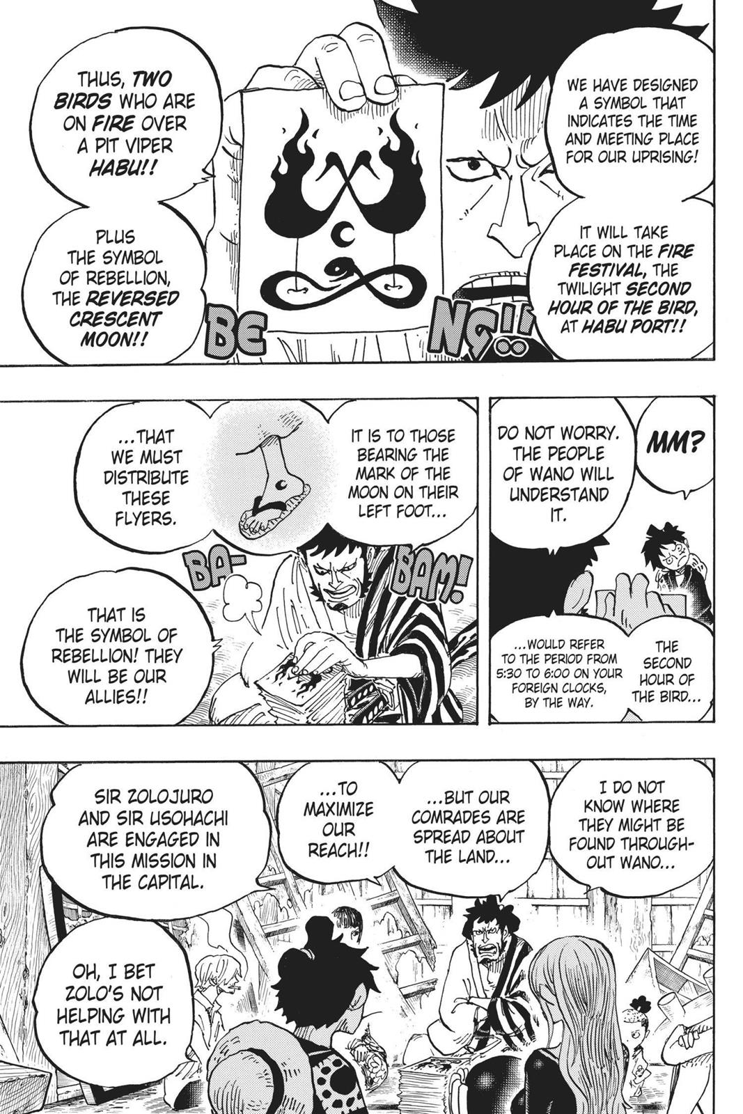  One Piece, Chapter 921 image 05