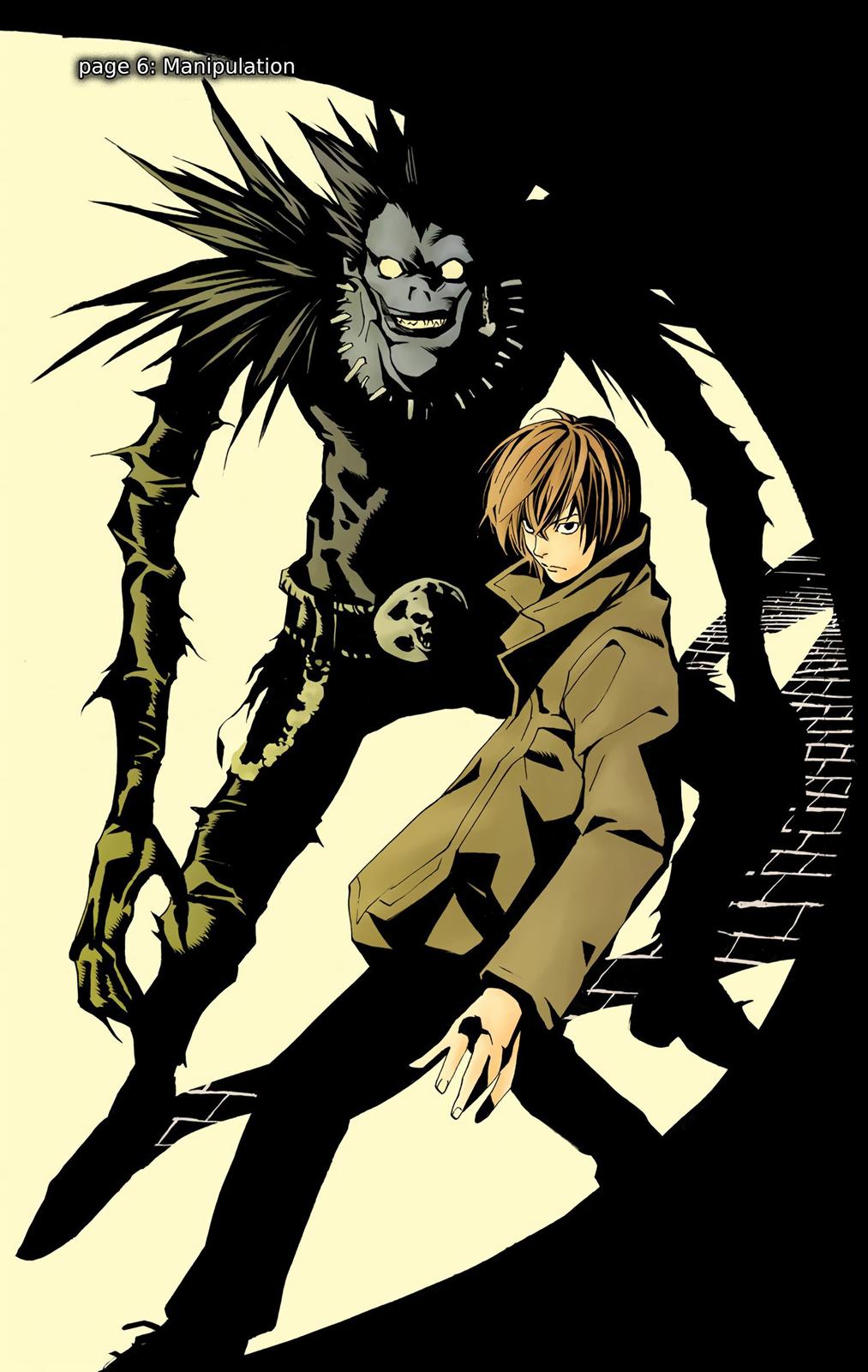  Death Note color,  Chapter 6 image 01
