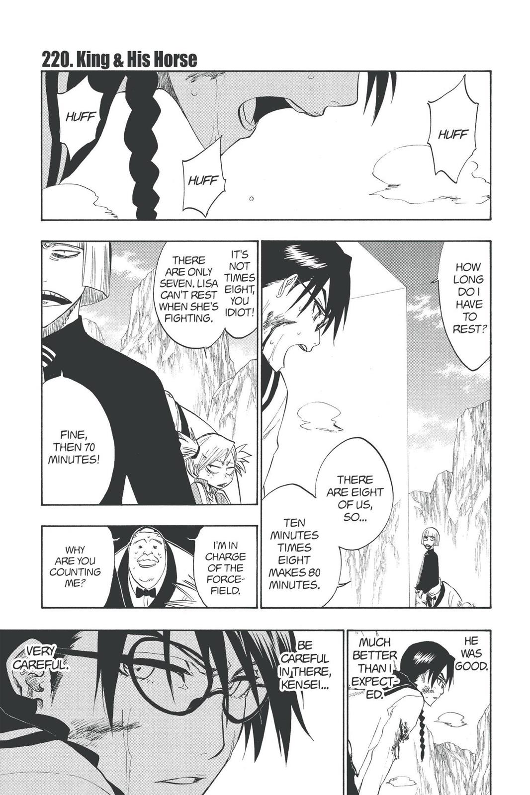 Bleach, Chapter 220 image 001