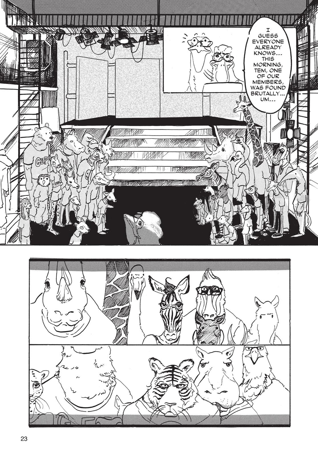 Beastars Manga, Chapter 1 image 022