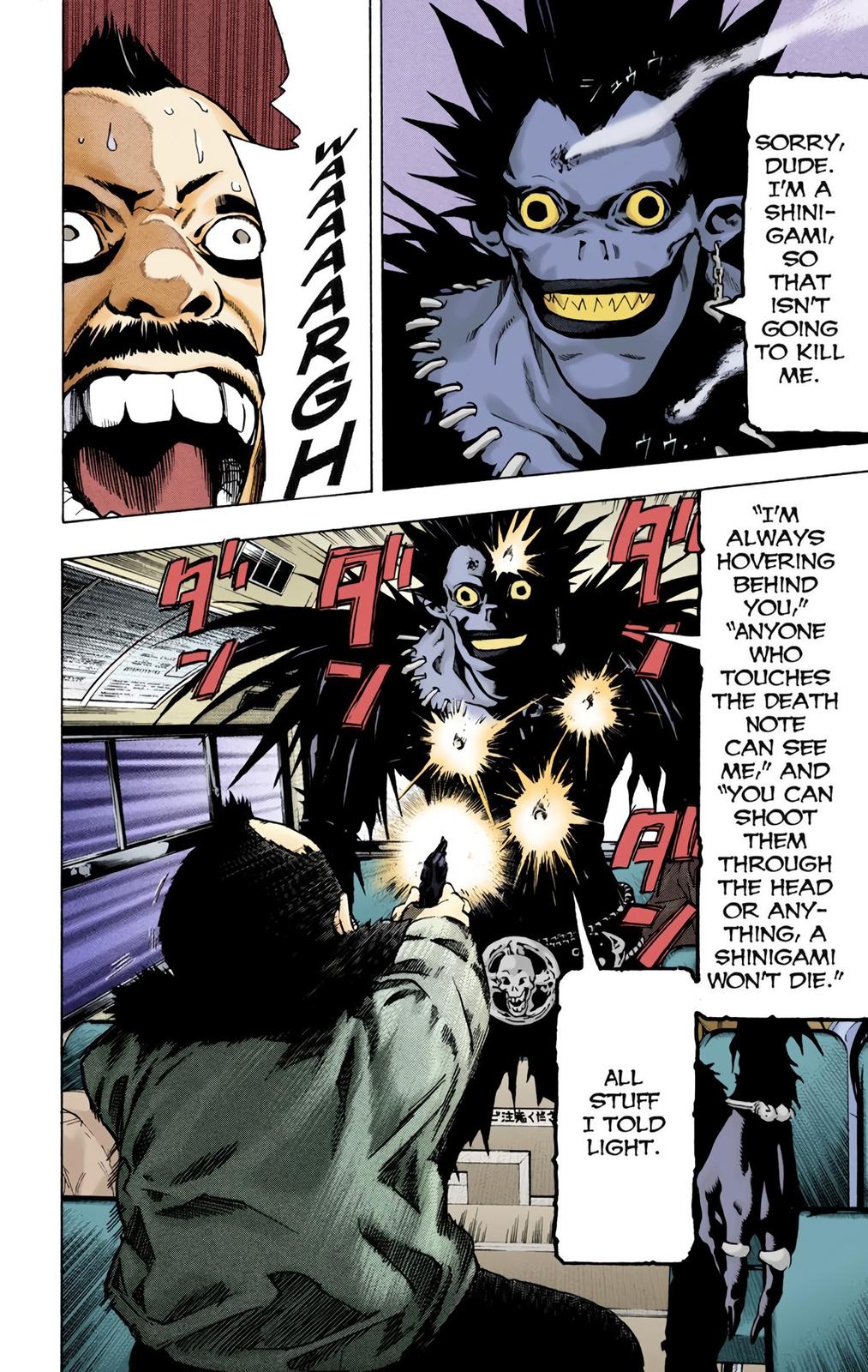  Death Note color,  Chapter 7 image 16