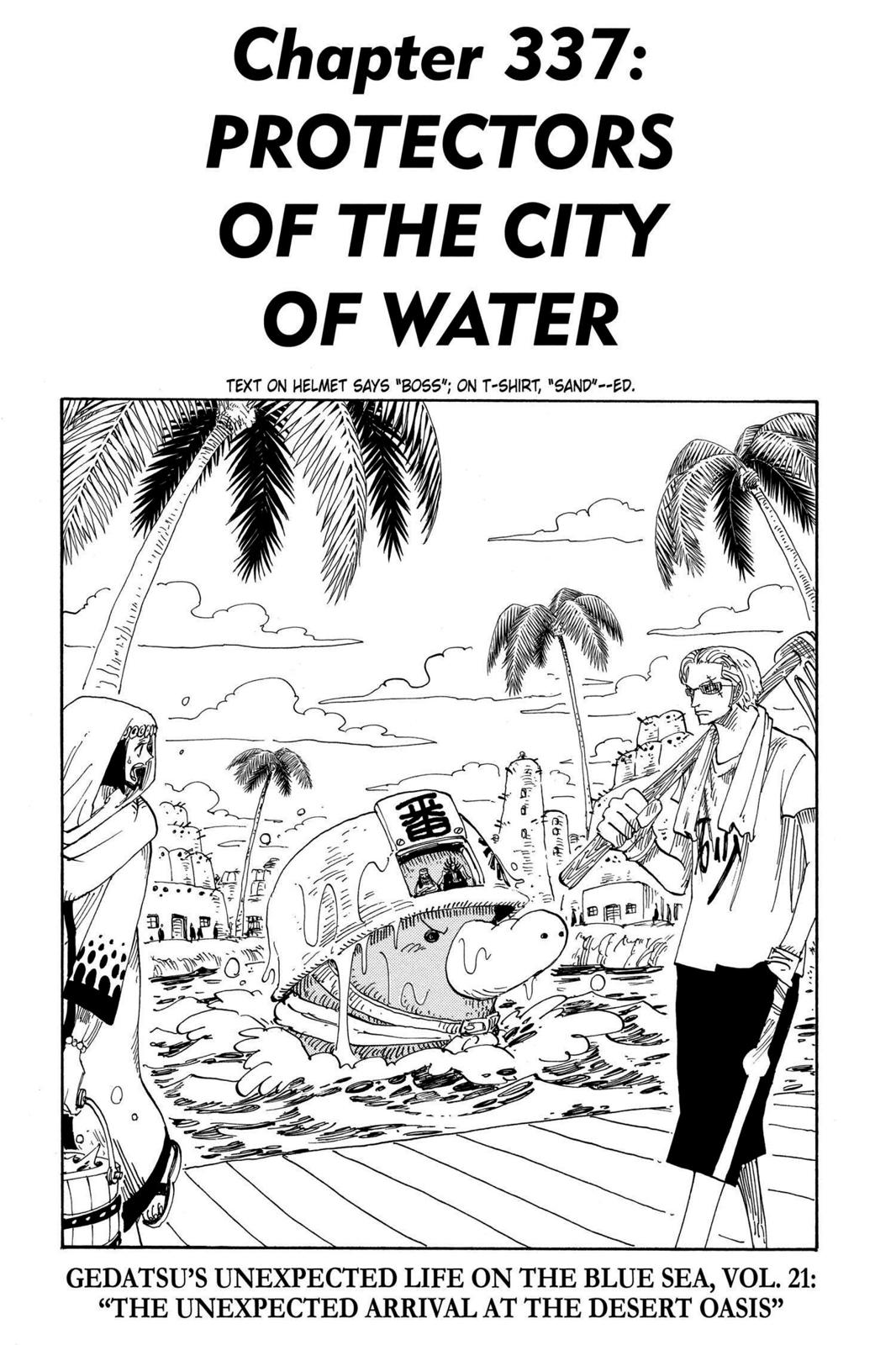  One Piece, Chapter 337 image 07