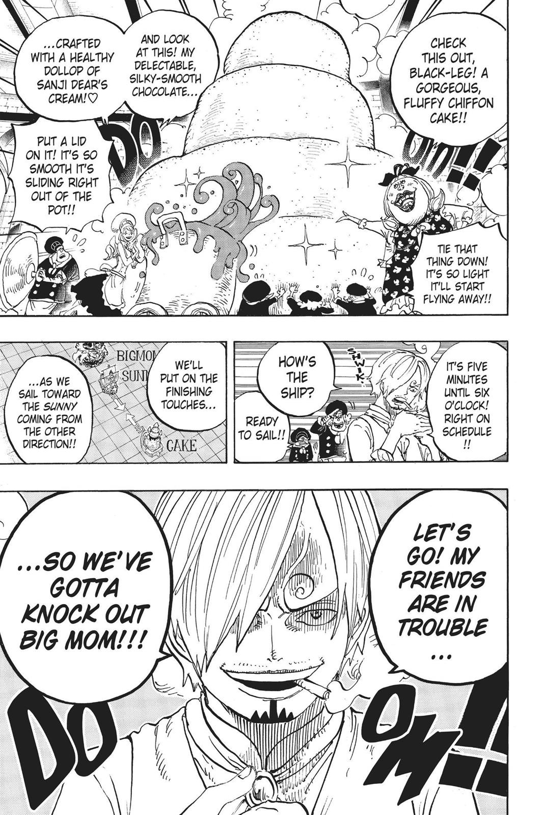  One Piece, Chapter 885 image 15