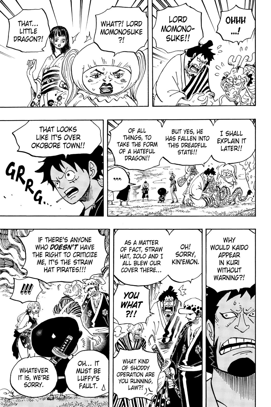  One Piece, Chapter 922 image 09