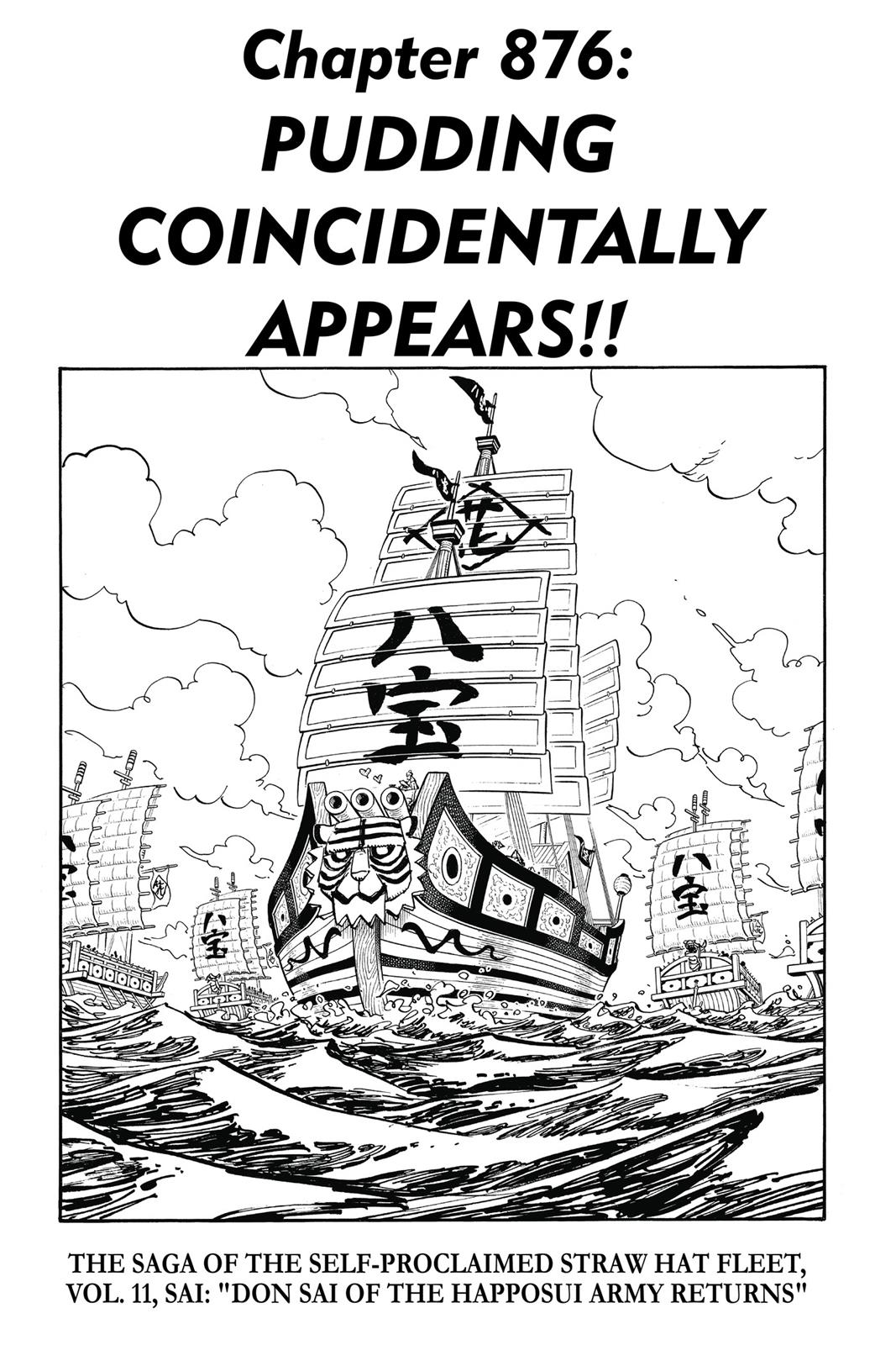 One Piece, Chapter 876 image 01