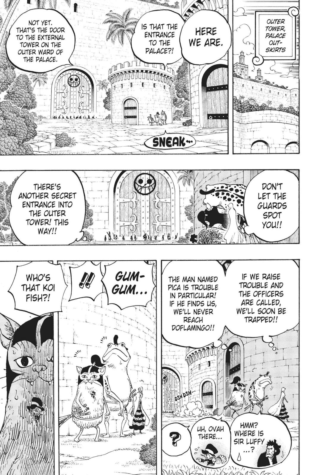  One Piece, Chapter 736 image 10