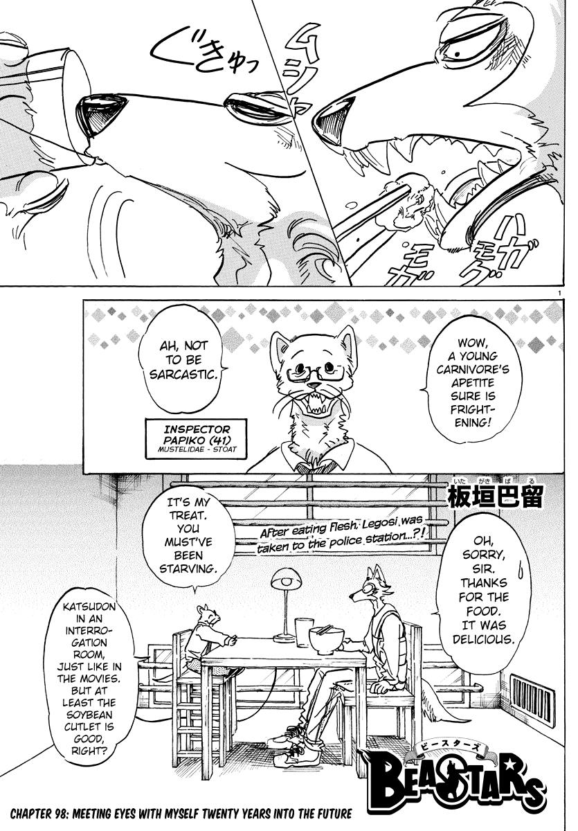 Beastars Manga, Chapter 98 image 001