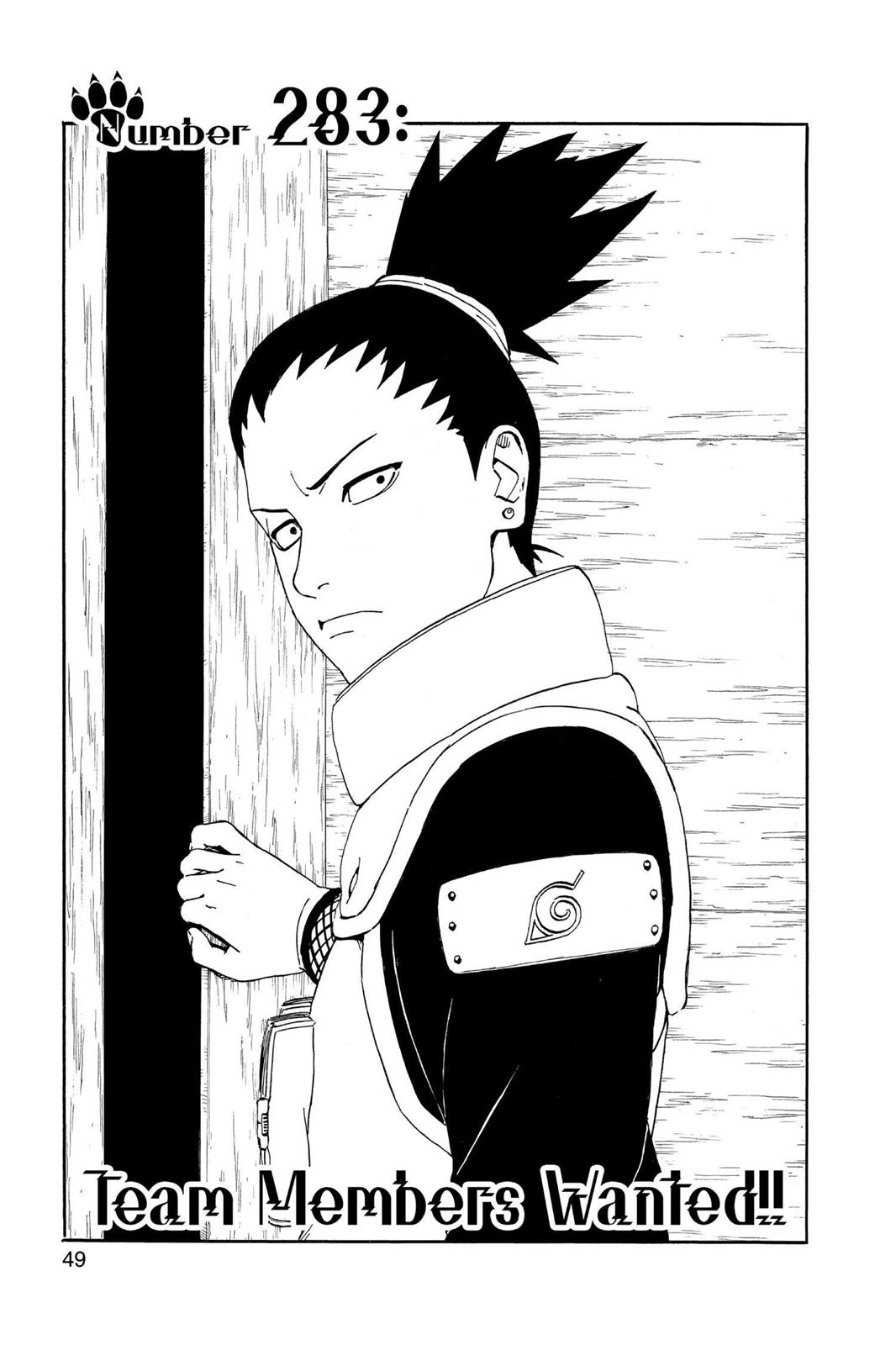 Naruto, Chapter 283 image 001