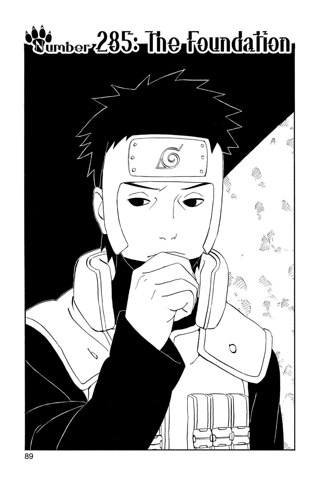 Naruto, Chapter 285 image 001