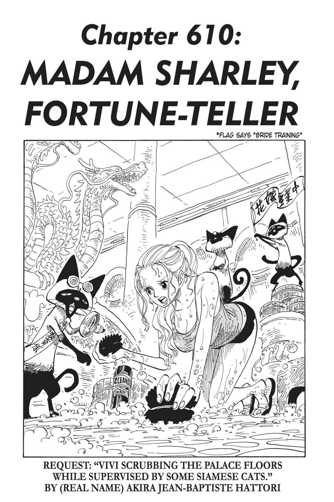  One Piece, Chapter 610 image 01