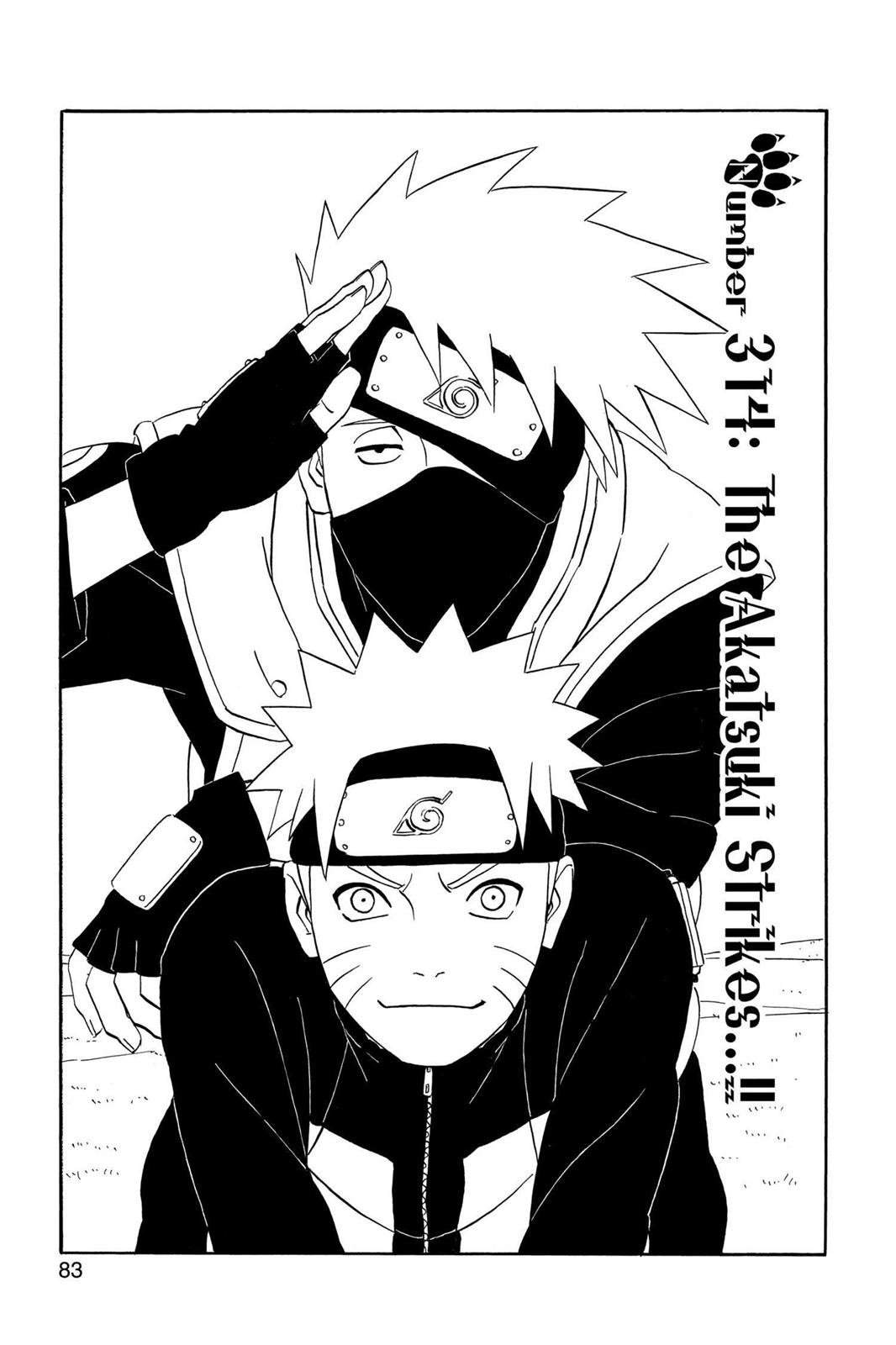 Naruto, Chapter 314 image 001