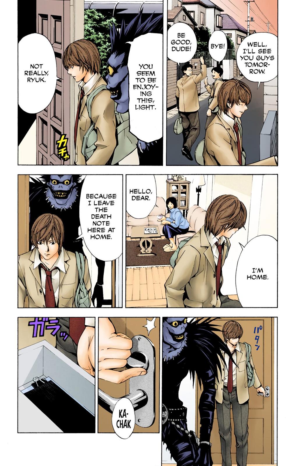  Death Note color,  Chapter 2 image 11