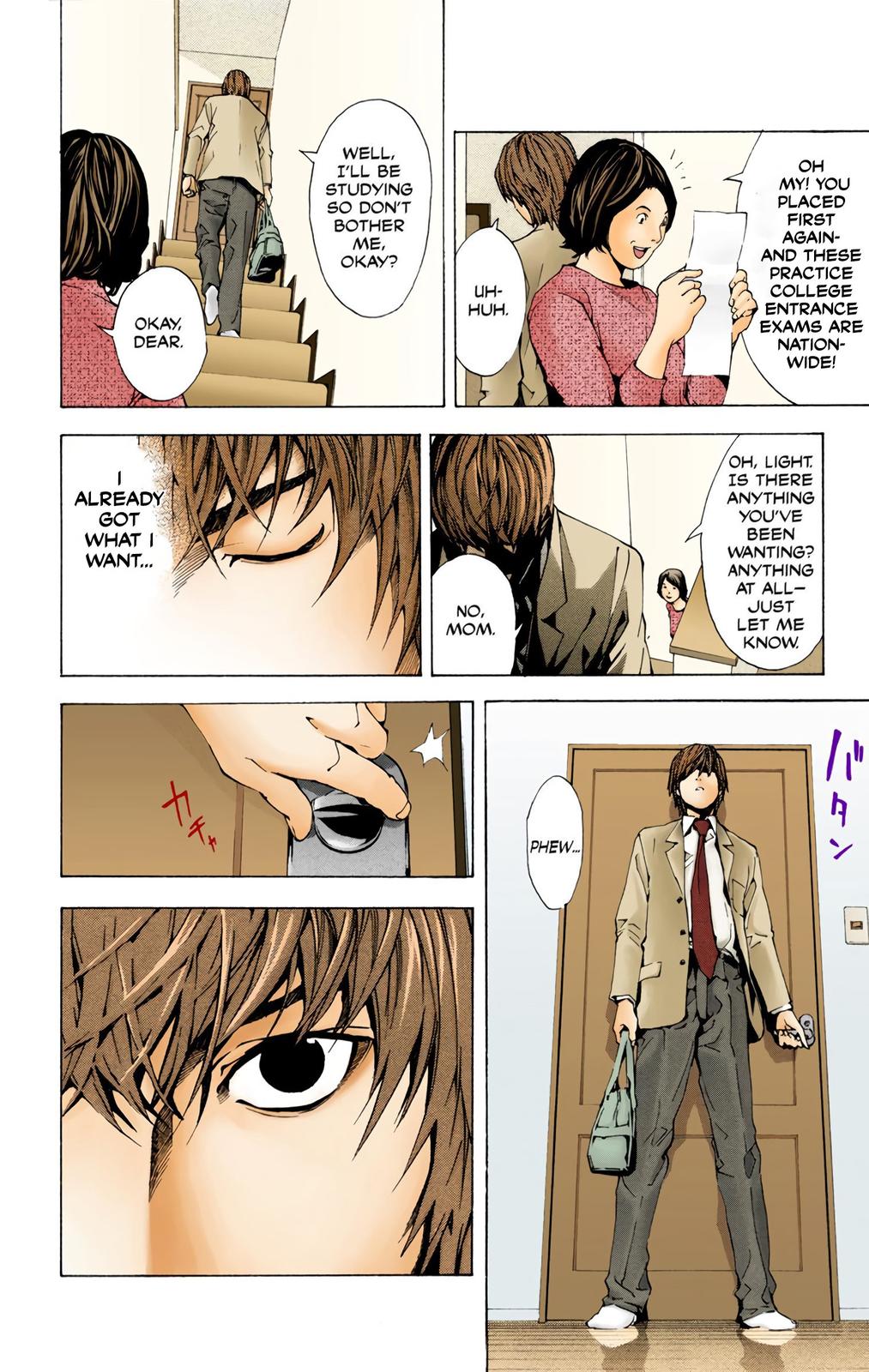  Death Note color,  Chapter 1 image 16