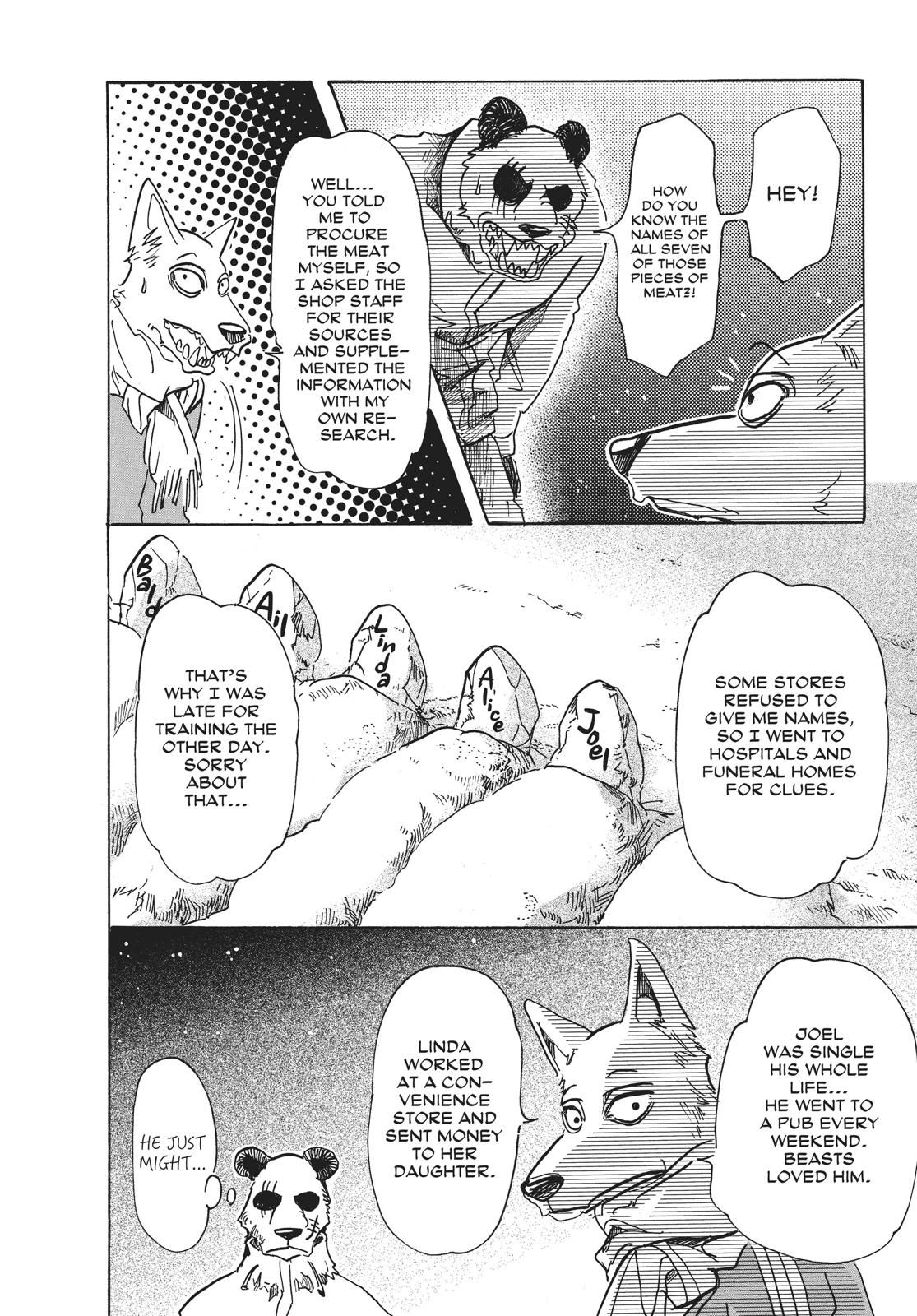 Beastars Manga, Chapter 66 image 017