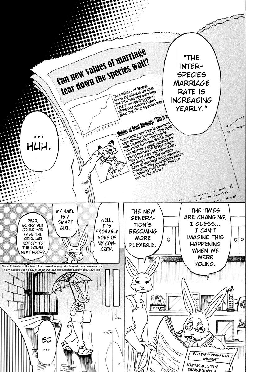 Beastars Manga, Chapter 125 image 001