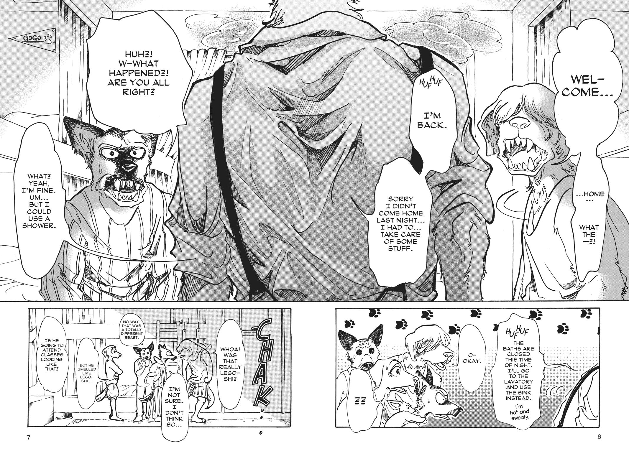 Beastars Manga, Chapter 62 image 006